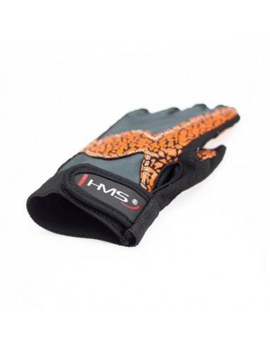 Gloves for the gym Oragne Gray W HMS RST03 rS