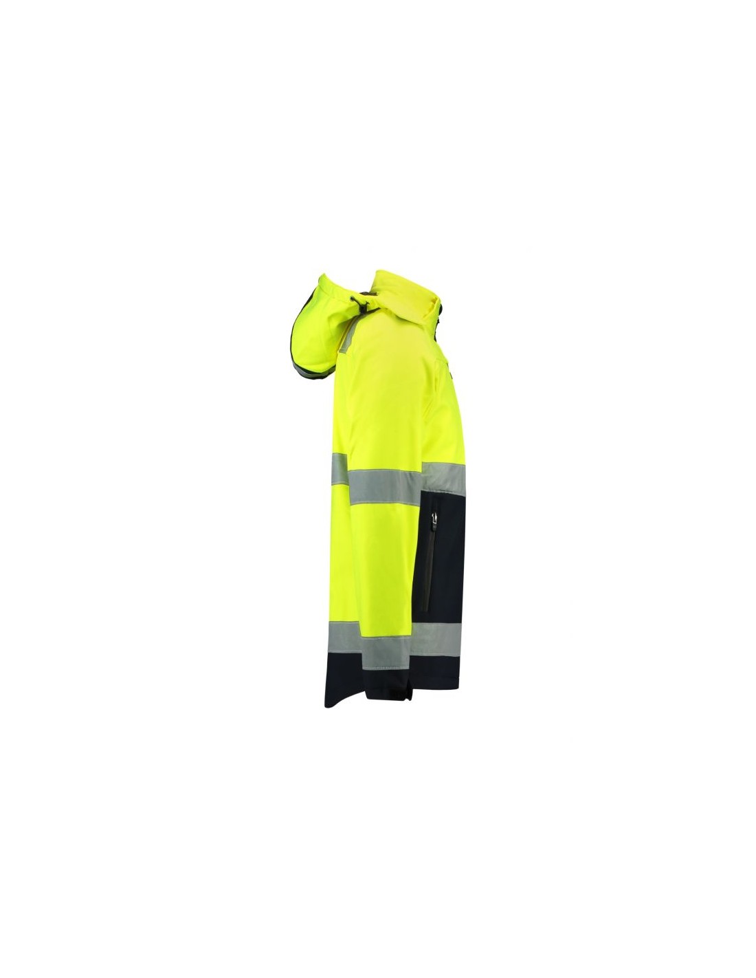 Rimeck Bicolor EN ISO 20471 Softshell Jacket M MLIT5297 fluorescent yellow