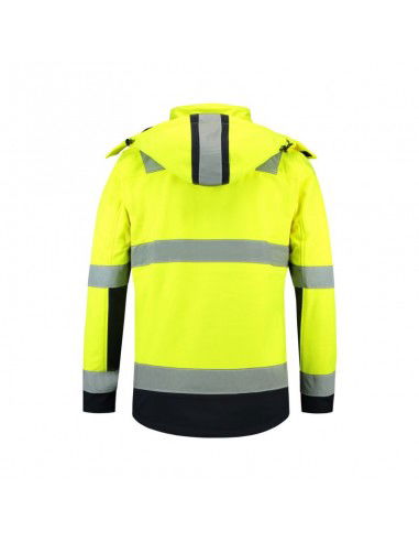Rimeck Bicolor EN ISO 20471 Softshell Jacket M MLIT5297 fluorescent yellow