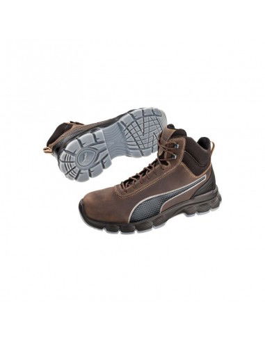 Puma Cordur Brown Mid M MLIS14B9 shoes dark brown