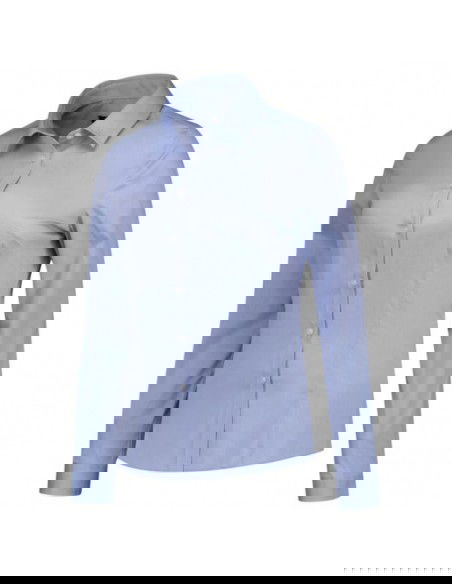 Malfini Fitted Stretch Blouse W MLIT24TC blue