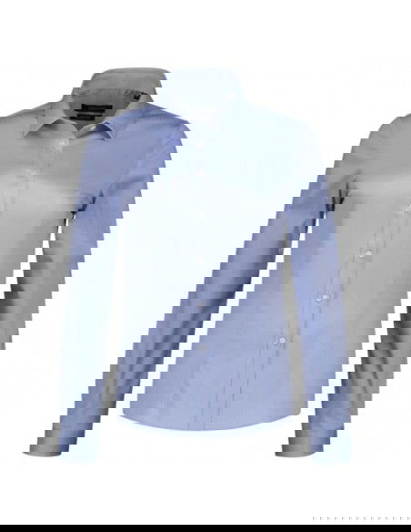 Malfini Fitted Stretch Blouse W MLIT24TC blue