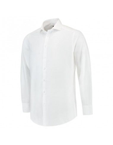 Malfini Fitted Stretch Shirt M MLIT23T0 white