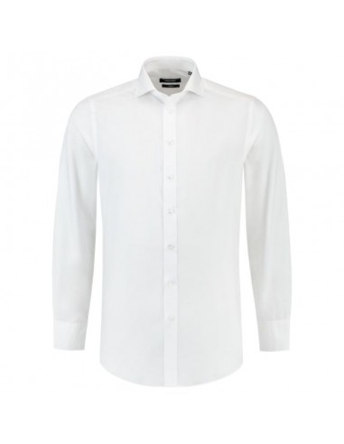 Malfini Fitted Stretch Shirt M MLIT23T0 white