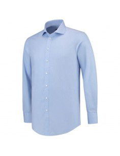 Malfini Fitted Stretch Shirt M MLIT23TC blue