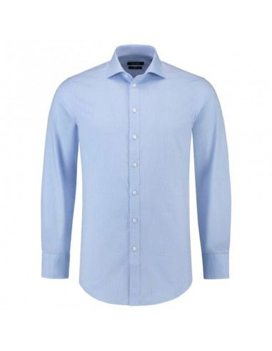 Malfini Fitted Stretch Shirt M MLIT23TC blue