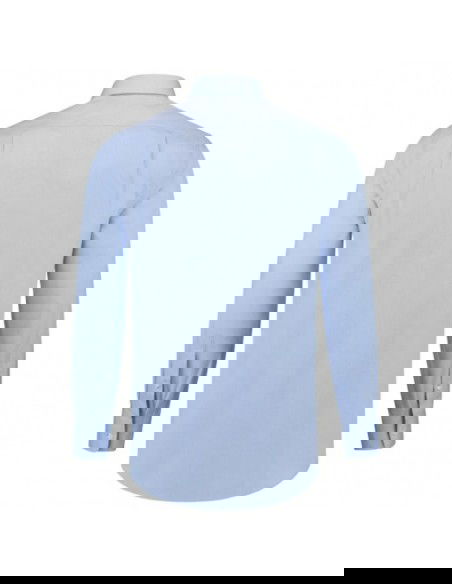 Malfini Fitted Stretch Shirt M MLIT23TC blue