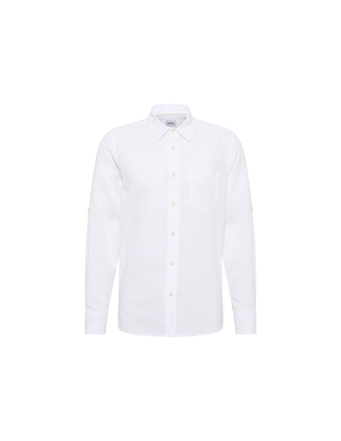 Mustang Clemens Linen Cotton shirt M 10143562045
