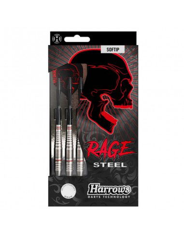Harrows Rage Steel softip Ragesteel 16966 darts