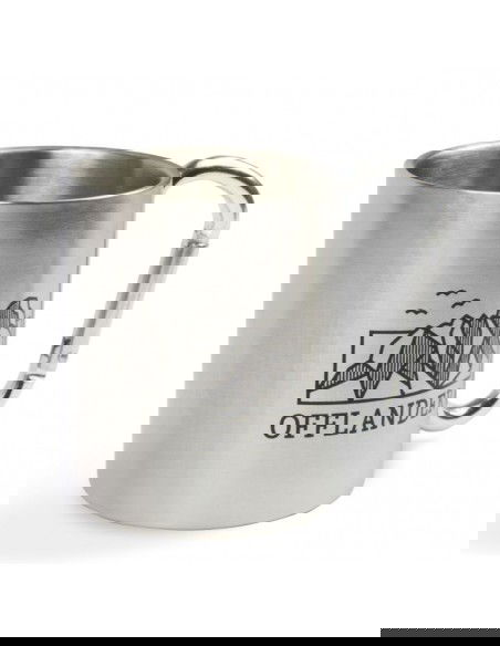 Offlander camping mug with a steel carabiner OFFCACC03