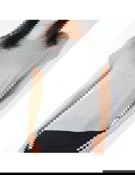 Wrangler Relaxed Tee Mid Gray W W7331E537