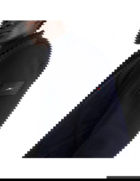 Tommy Hilfiger Mix Media Quilted Coach Jacket M MW0MW27894