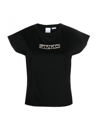 Pinko Logo Strass Tshirt W 101609A12H