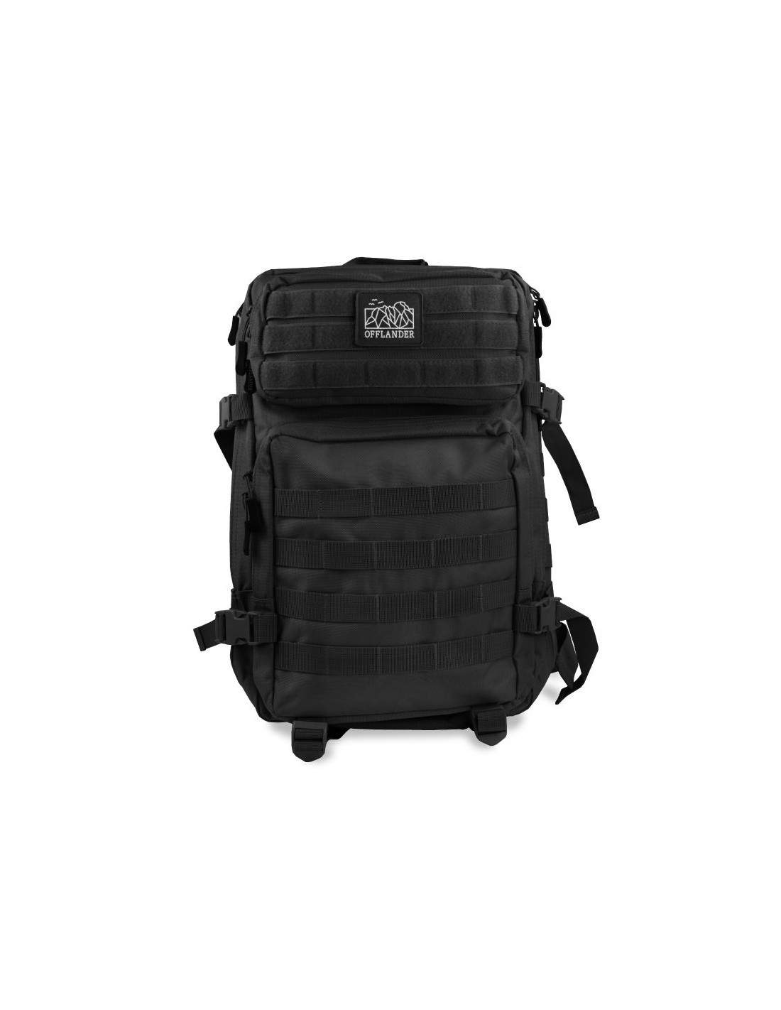 Offlander Survival 43L hiking backpack OFFCACC07BK