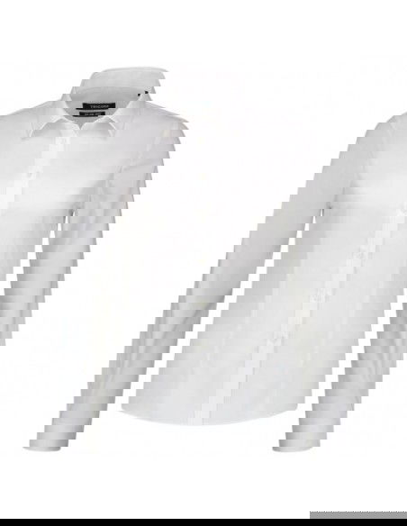 Malfini Fitted Stretch Blouse W MLIT24T0 white