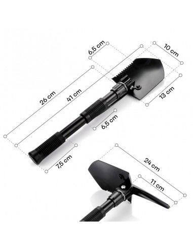 Meteor folding shovel 41 cm 16561