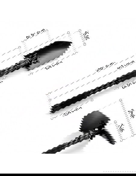 Meteor folding shovel 41 cm 16561