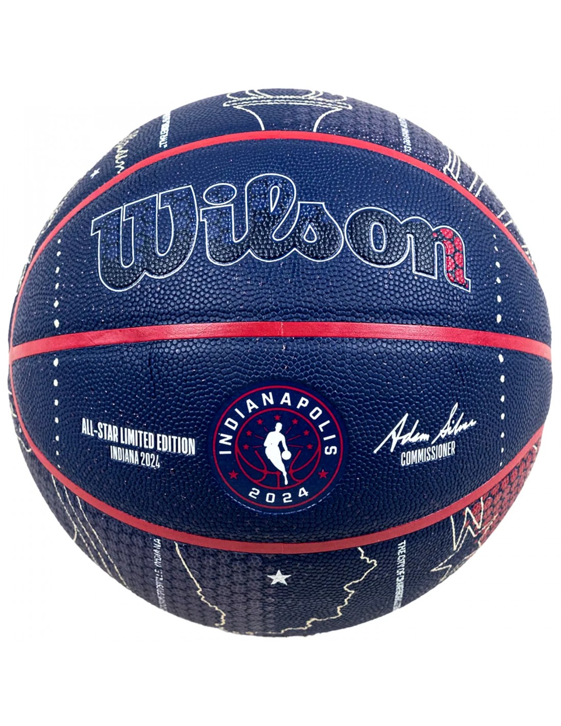 Wilson NBA AllStar 2024 Indianapolis Collector Ball WZ2015601XB