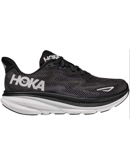 Hoka One One M Glide Clifton 9 1127895BWHT Μαύρο