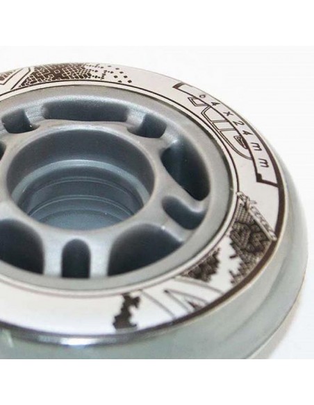 Nils Extreme PU 64x24 82A wheels 4 pcs