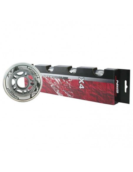 Nils Extreme PU 64x24 82A wheels 4 pcs
