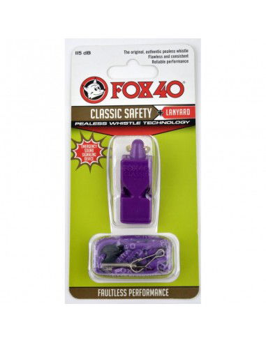 FOX Classic whistle string 99030808 purple