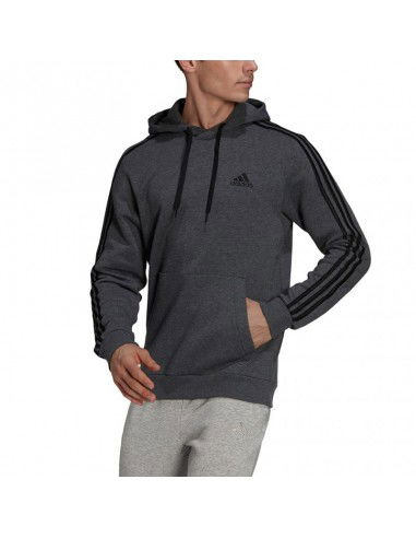 Adidas Essentials Fleece 3Stripes Hoodie M GK9082
