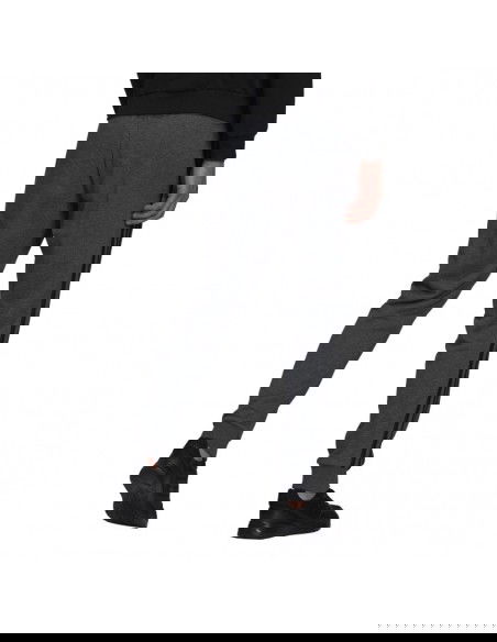 Men's adidas Essentials French Terry Tapered Cuff 3Stripes Pants grey H12256