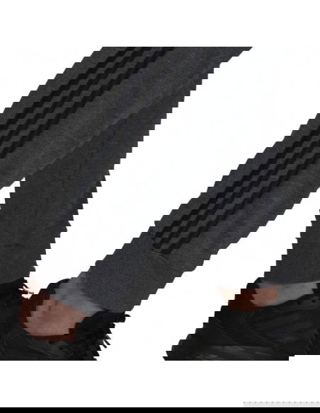 Men's adidas Essentials French Terry Tapered Cuff 3Stripes Pants grey H12256