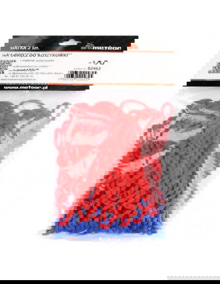 Meteor basketball hoop net 2 pieces 02462