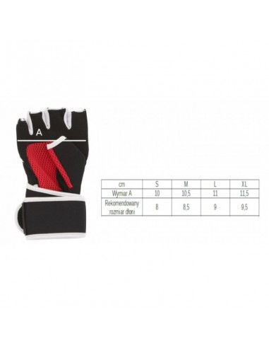 Neoprene gloves with gel MASTERS RBBNMFE 1307301M