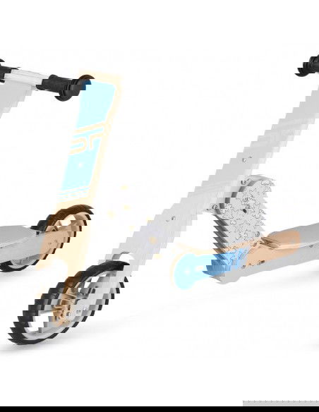 Balance bike and children's scooter 2in1 Spokey WOORIDE MULTI 940906 blue