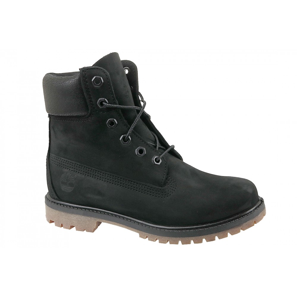 Timberland Buty 6inch Premium Δερμάτινα Γυναικεία Αρβυλάκια Μαύρα A1K38