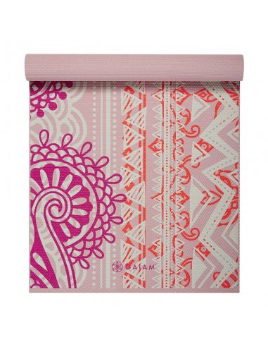 Yoga mat Gaiam Bohemian Rose 4 mm 63413