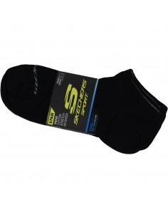 Skechers 6pk Terry No Show S115055BLK