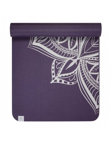 Yoga mat Gaiam Aubergine Medallion 6 mm 63844