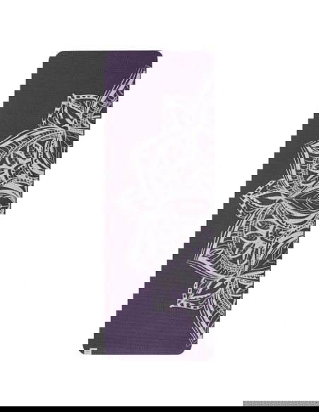 Yoga mat Gaiam Aubergine Medallion 6 mm 63844
