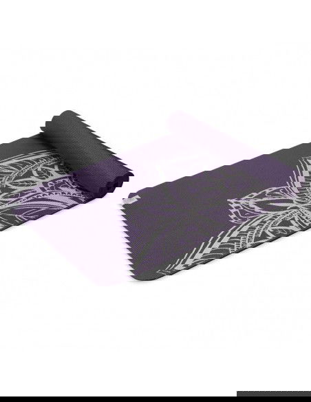 Yoga mat Gaiam Aubergine Medallion 6 mm 63844