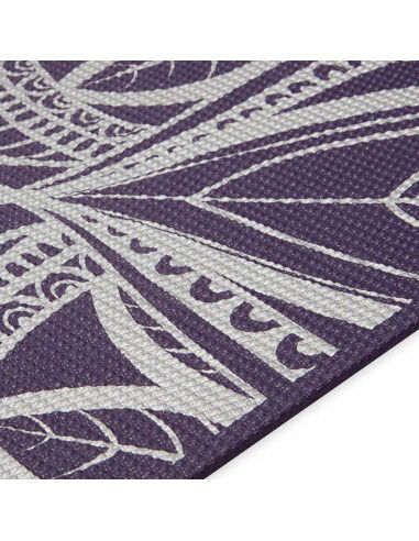 Yoga mat Gaiam Aubergine Medallion 6 mm 63844