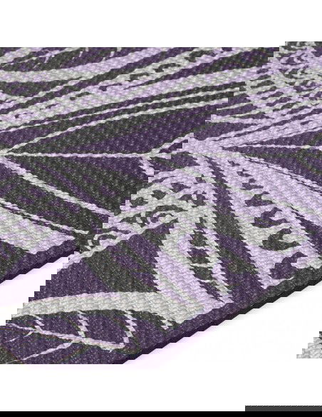 Yoga mat Gaiam Aubergine Medallion 6 mm 63844