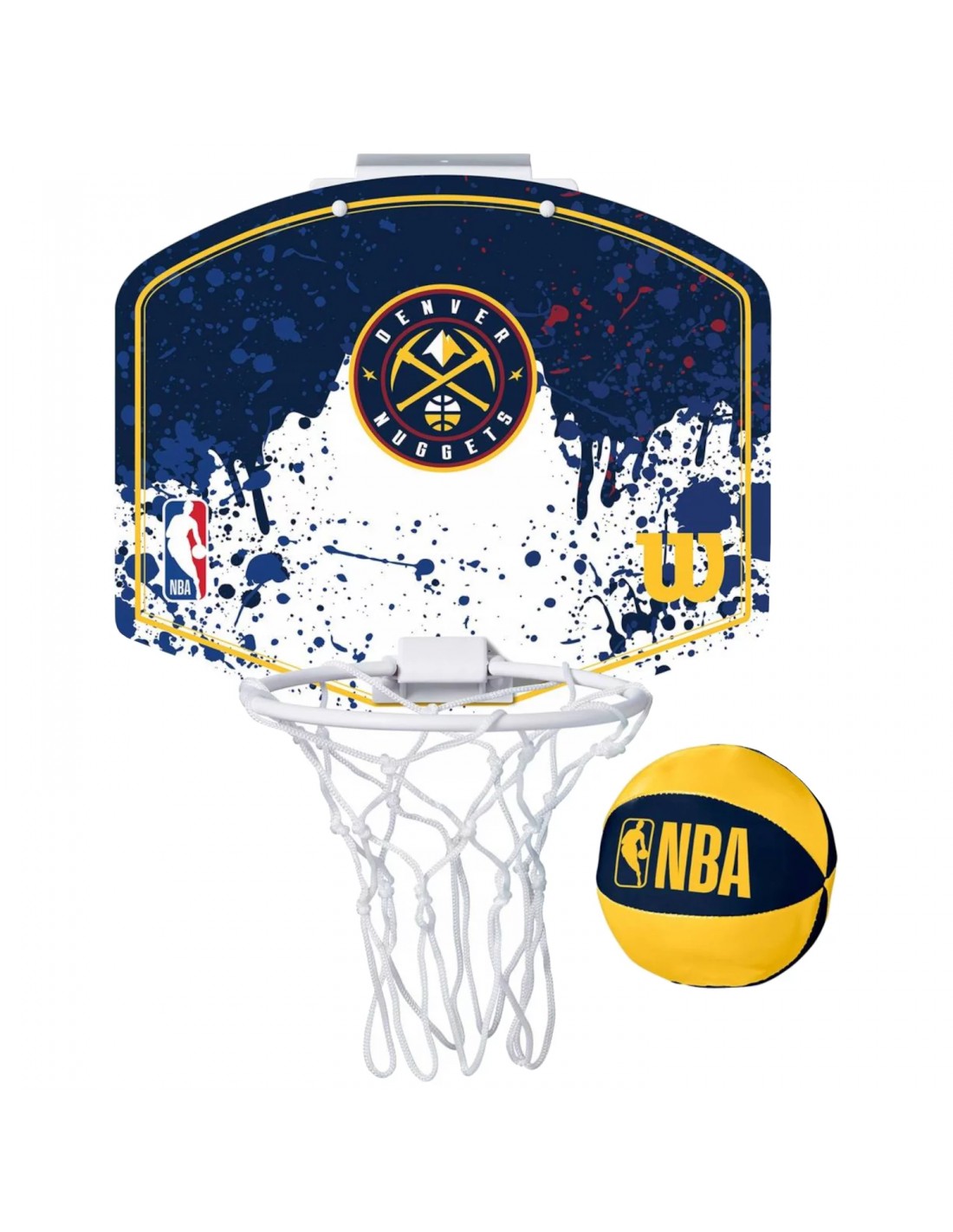 Wilson NBA Team Denver Nuggets Mini Hoop WTBA1302DEN