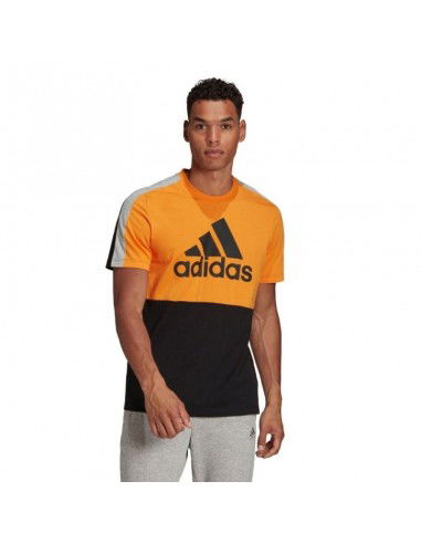 adidas Essentials Colorblock Single Jersey Tee M HE4328