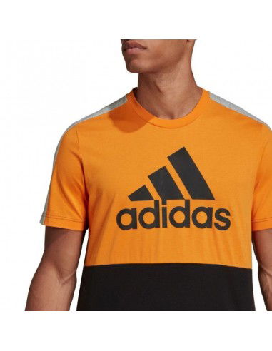 adidas Essentials Colorblock Single Jersey Tee M HE4328