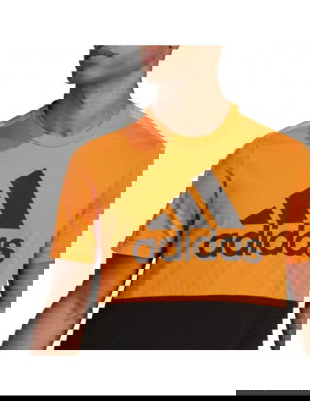 adidas Essentials Colorblock Single Jersey Tee M HE4328