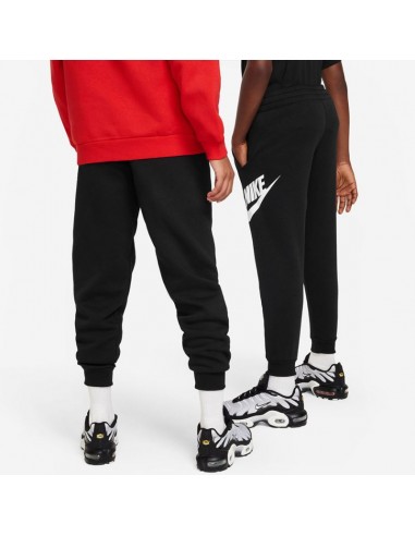 Nike Club Fleece Teen Pants - Black/White - FD2995-010