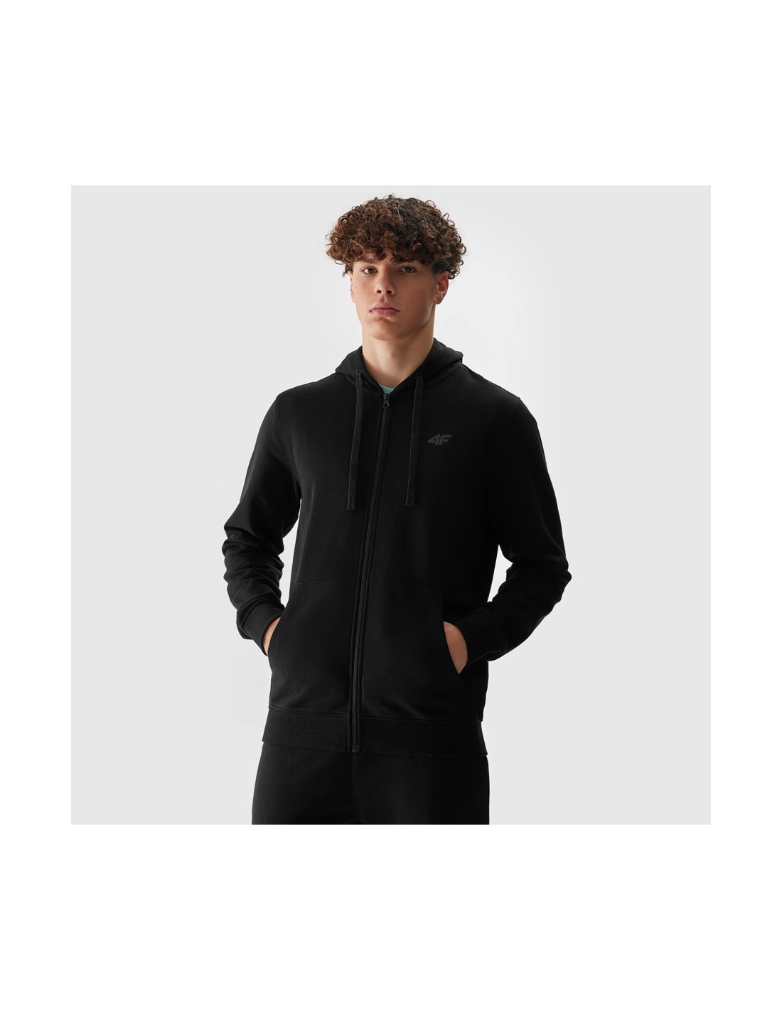 Men's Hoodies & Sweatshirts 4F Black