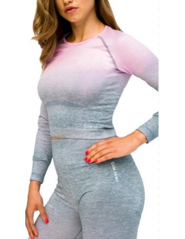 GymHero Ombre Rushguard μακρυμάνικο LONG-MILKSHAKE