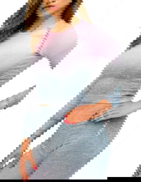 GymHero Ombre Rushguard μακρυμάνικο LONG-MILKSHAKE