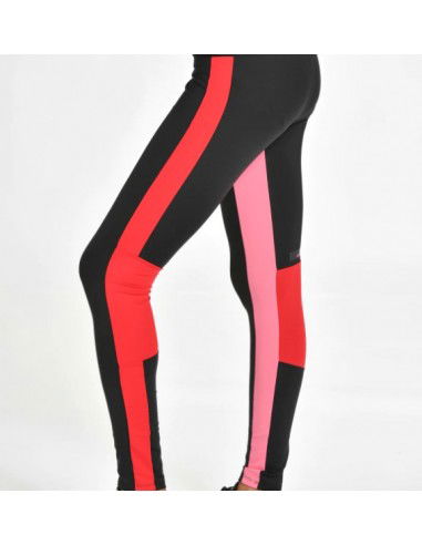 Deha Microfibre Colour Block Leggings B7477610009 Μαύρο