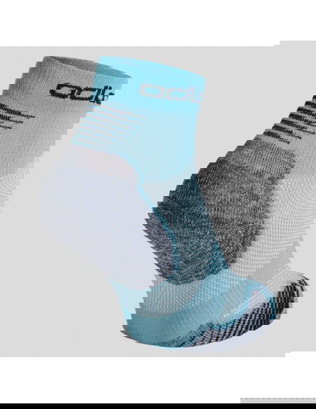 Odlo Socks Quarter Ceramicool Run 76375040259 Τυρκουάζ